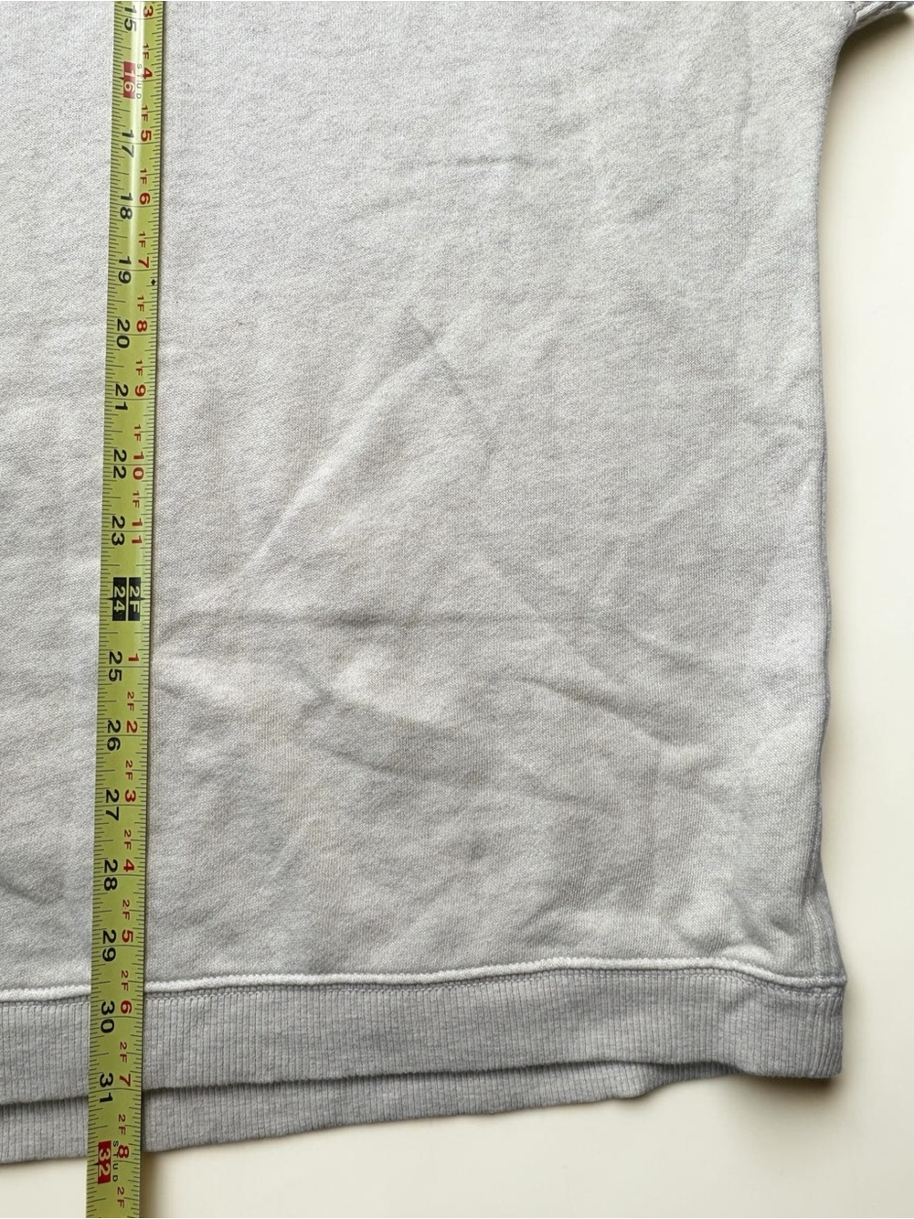 NWT Aerie Real Good Waffle Knit Accent Oversized Crewneck Sweatshirt Cream XXL - Picture 5 of 9